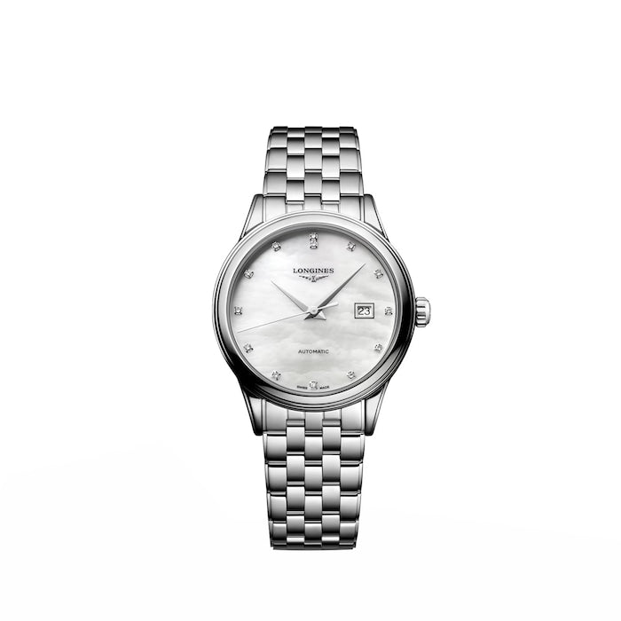 Flagship Classic 30mm Ladies Watch White Mother Of Pearl