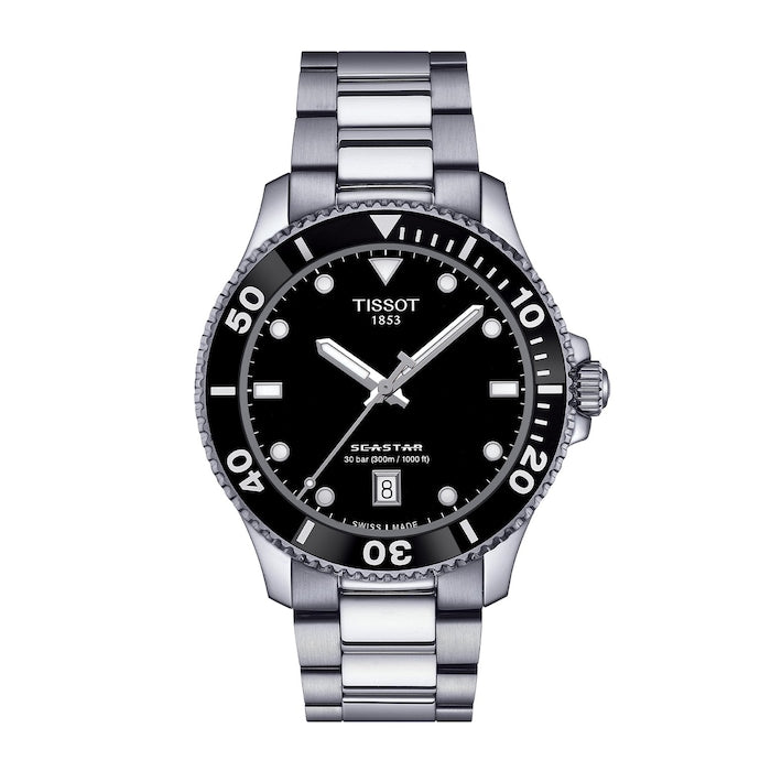 Seastar 1000 40mm Mens Watch Black