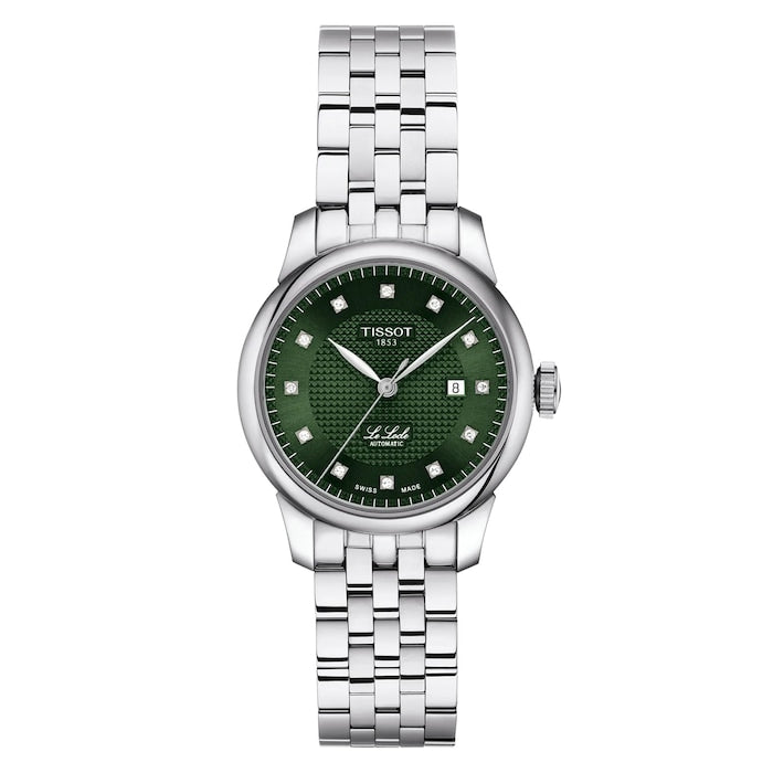 Tissot Le Locle Automatic Lady  29mm Ladies Watch Green