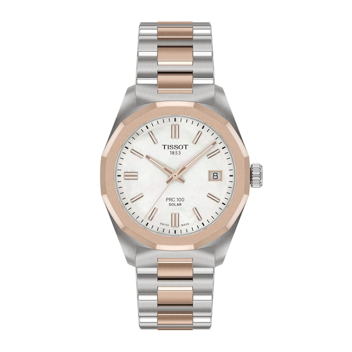 PRC 100 Solar Quartz 34mm Bicolour Ladies Watch