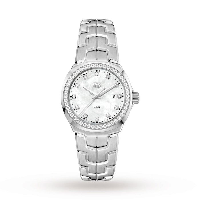 Link 32mm Diamond Bezel Ladies Watch