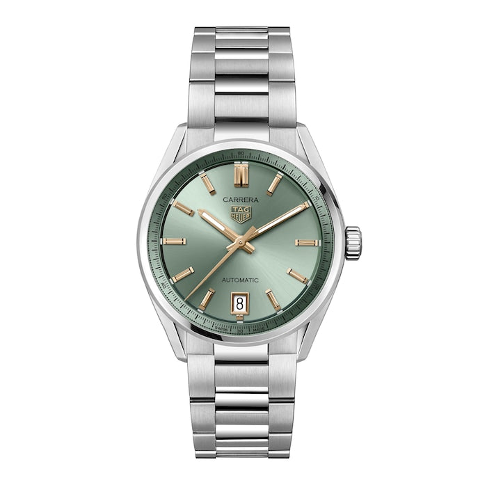 Carrera Date 36mm Unisex Watch Green