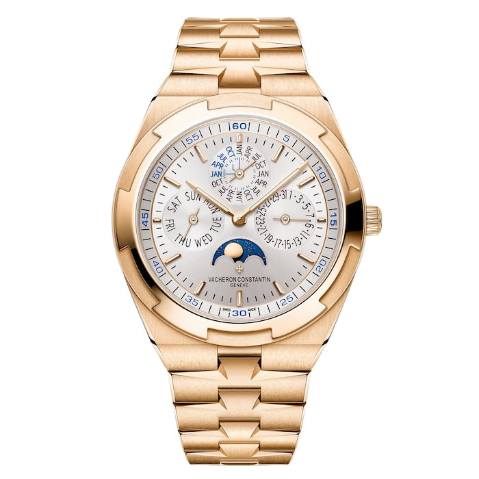 Overseas Perpetual Calendar Ultra-Thin 41.5mm Pink Gold Watch