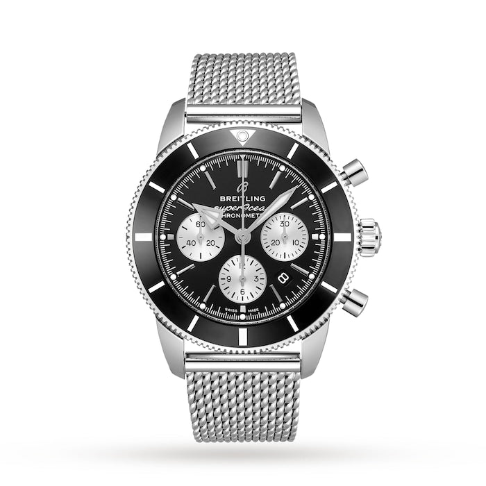 Superocean Heritage B01 Chronograph 44 Stainless Steel Watch