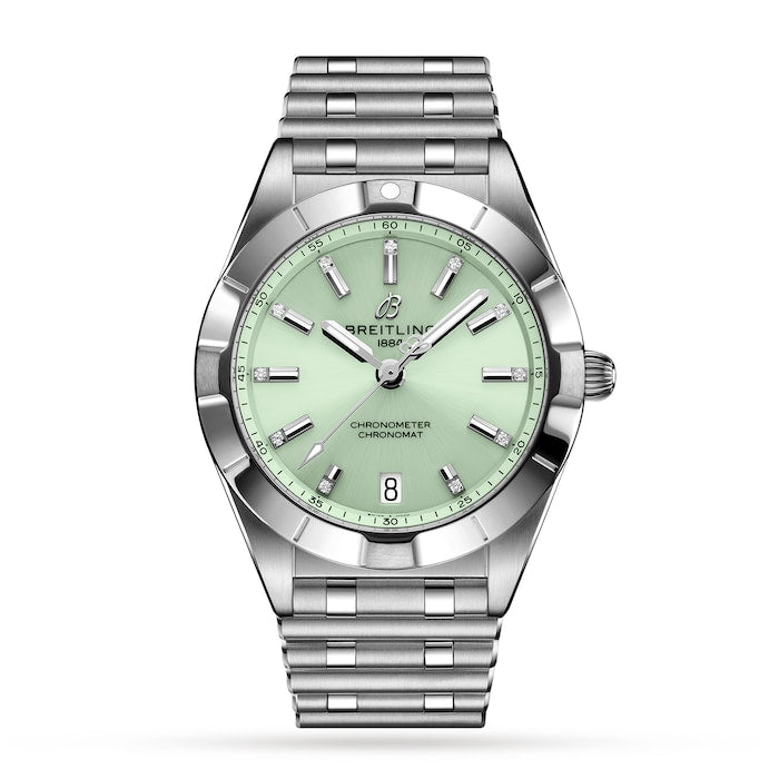 Chronomat 32 Stainless Steel - Mint Green Watch