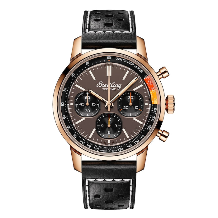 Top Time B01 41mm Mens Watch Brown
