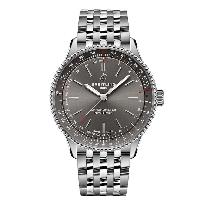 Navitimer 36mm Ladies Watch Grey