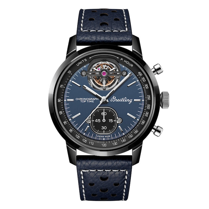 Top Time B21 Shelby Cobra Tourbillon 44mm Mens Watch Blue