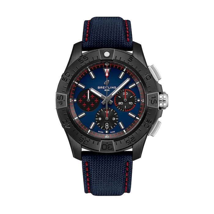Avenger B01 Chronograph Red Arrows 44mm Mens Watch Blue