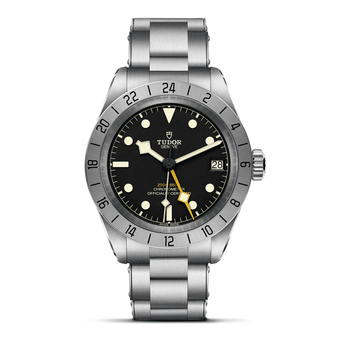 Tudor Black Bay Pro 39mm Steel Case Riveted Steel Bracelet