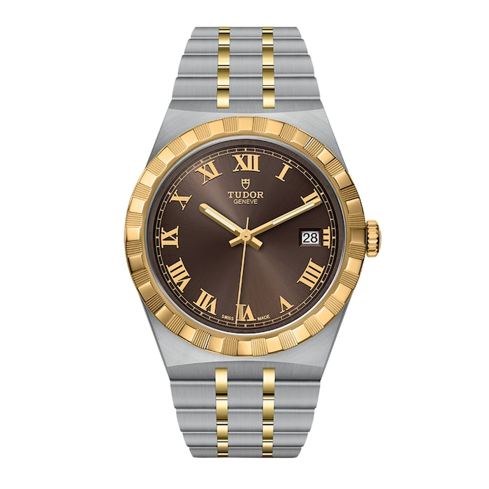 Royal S&G 38mm Steel Case Chocolate Brown Dial