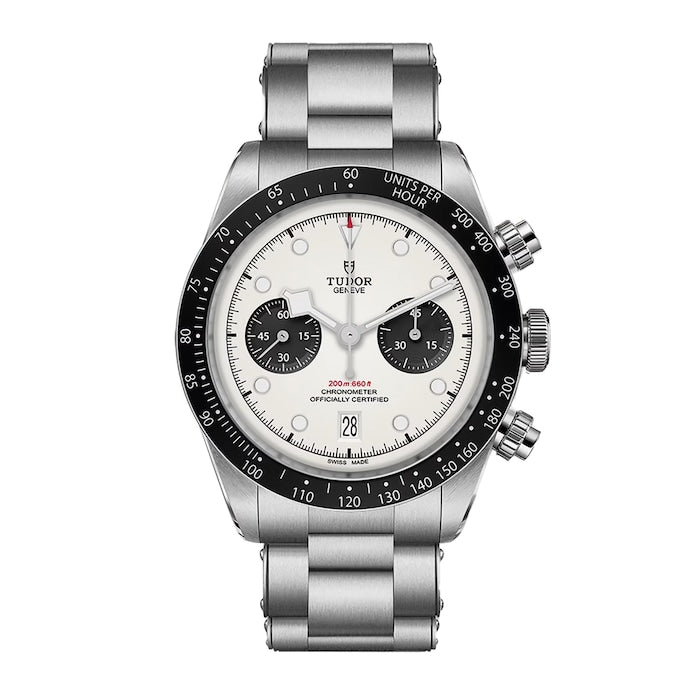 Black Bay Chrono 41mm Steel Case Steel Bracelet Opaline Dial
