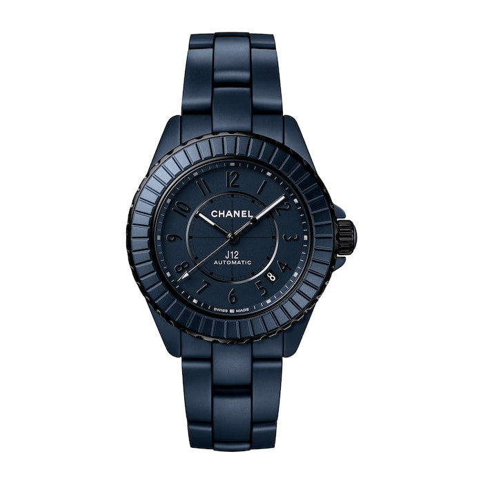 J12 BLEU WATCH CALIBRE 12.1, 38 MM