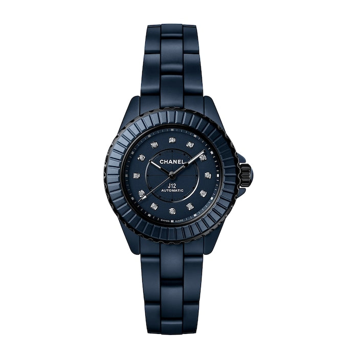 J12 BLEU WATCH CALIBRE 12.2, 33 MM