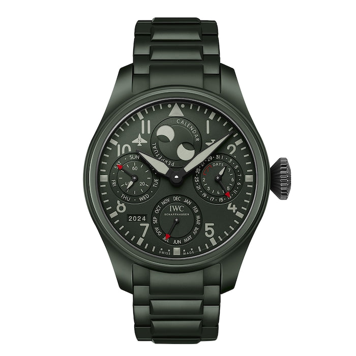Big Pilot's Watch Perpetual Calendar Top Gun Woodland