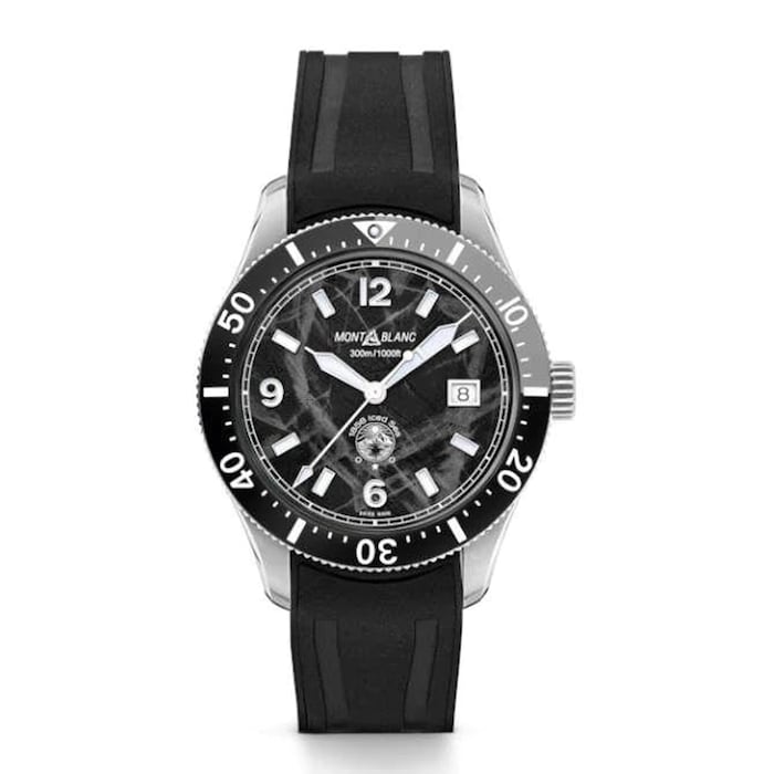 1858 Iced Black Sea 41mm Mens Watch