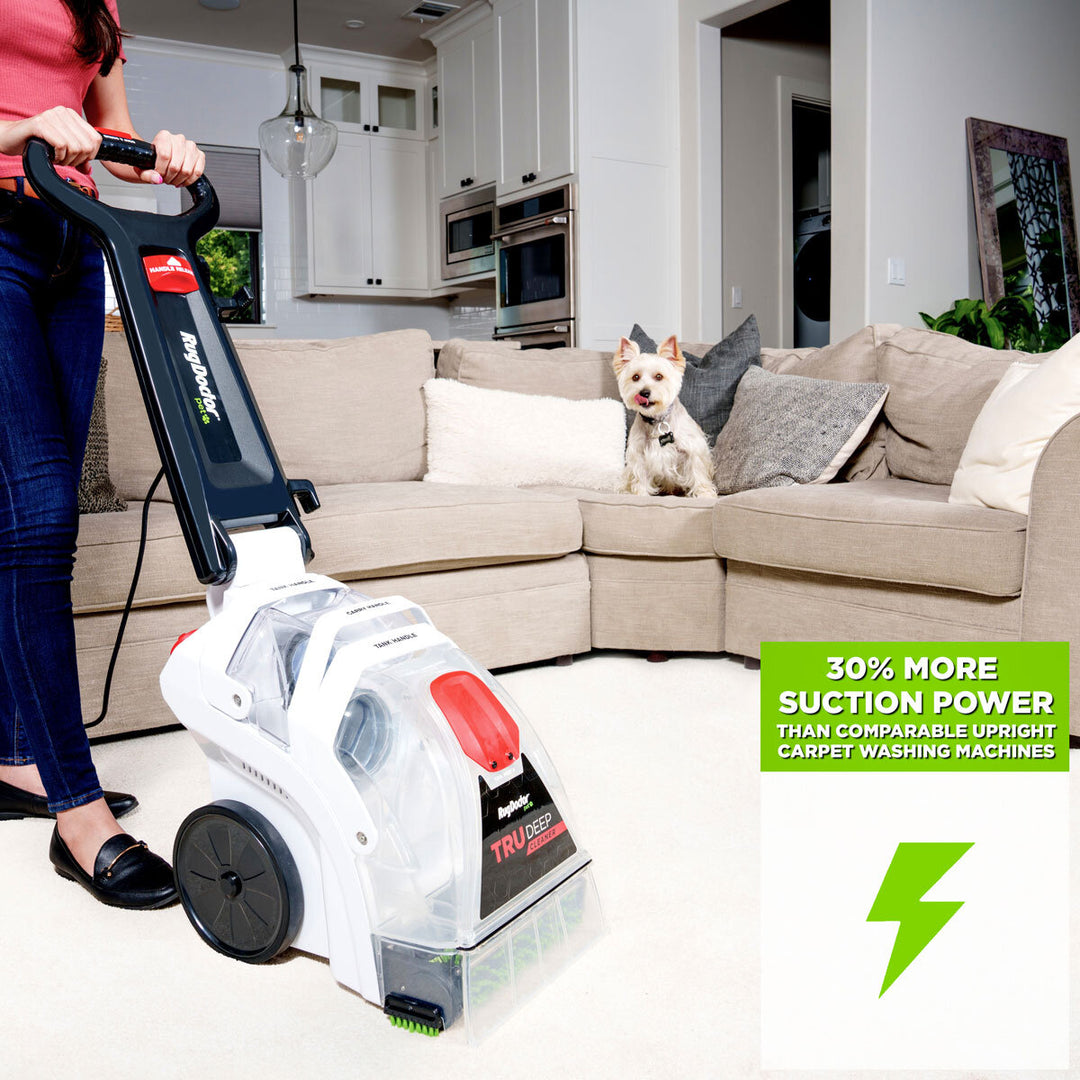 Rug Doctor TruDeep Pet Carpet Cleaner with 2 x 1 Litre Detergent