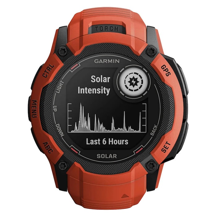 Instinct 2X Solar 50mm Unisex Smart Watch Red