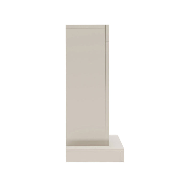 Flare Elyce Grande Wall Mounted Electric Fireplace in Cream, 2kW