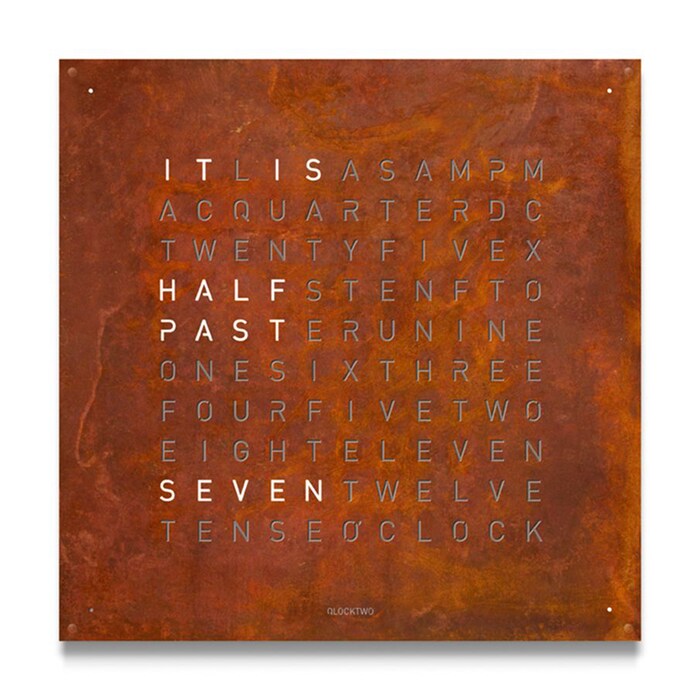 LARGE Creator's Edition Rust Wall Clock 90cm