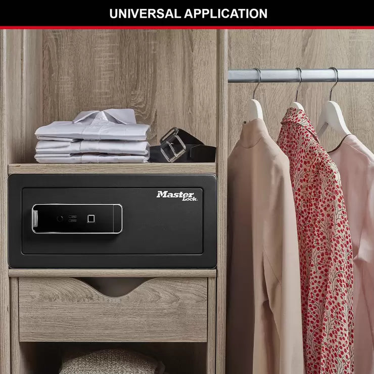 Masterlock 25.4 Litre LX110BEURHRO Biometric Security Safe
