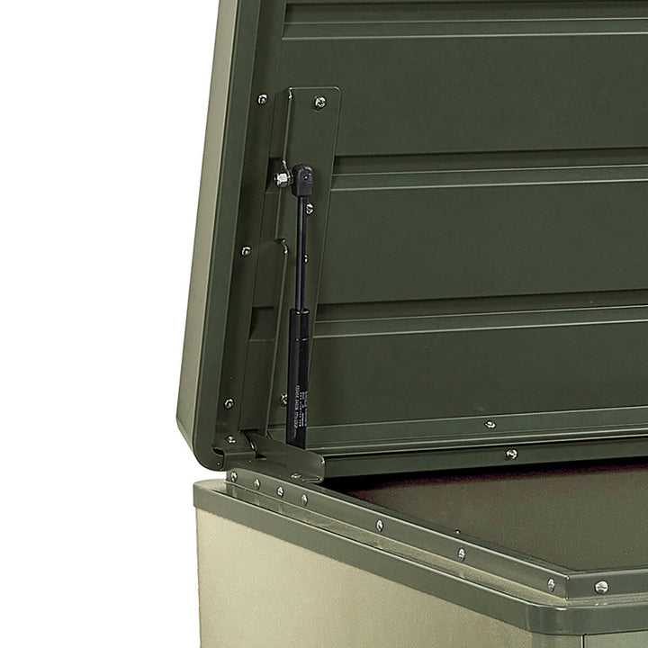 Stone Garden 4ft 2" x 2ft 2" (1.27 x 0.67m) 600 Litre Deck Box in Green