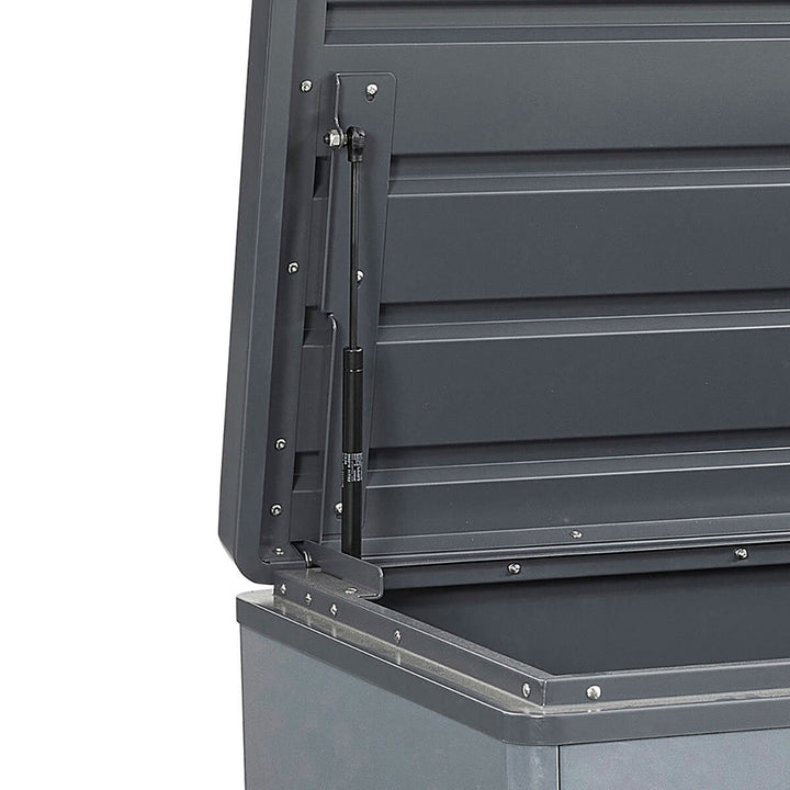 Stone Garden 4ft 2" x 2ft 2" (1.27 x 0.67m) 600 Litre Deck Box in Grey