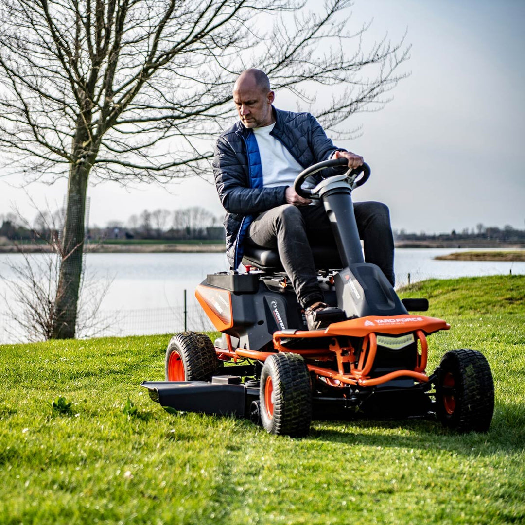 YardForce ProRider E559 56V Ride-On Lawn Mower