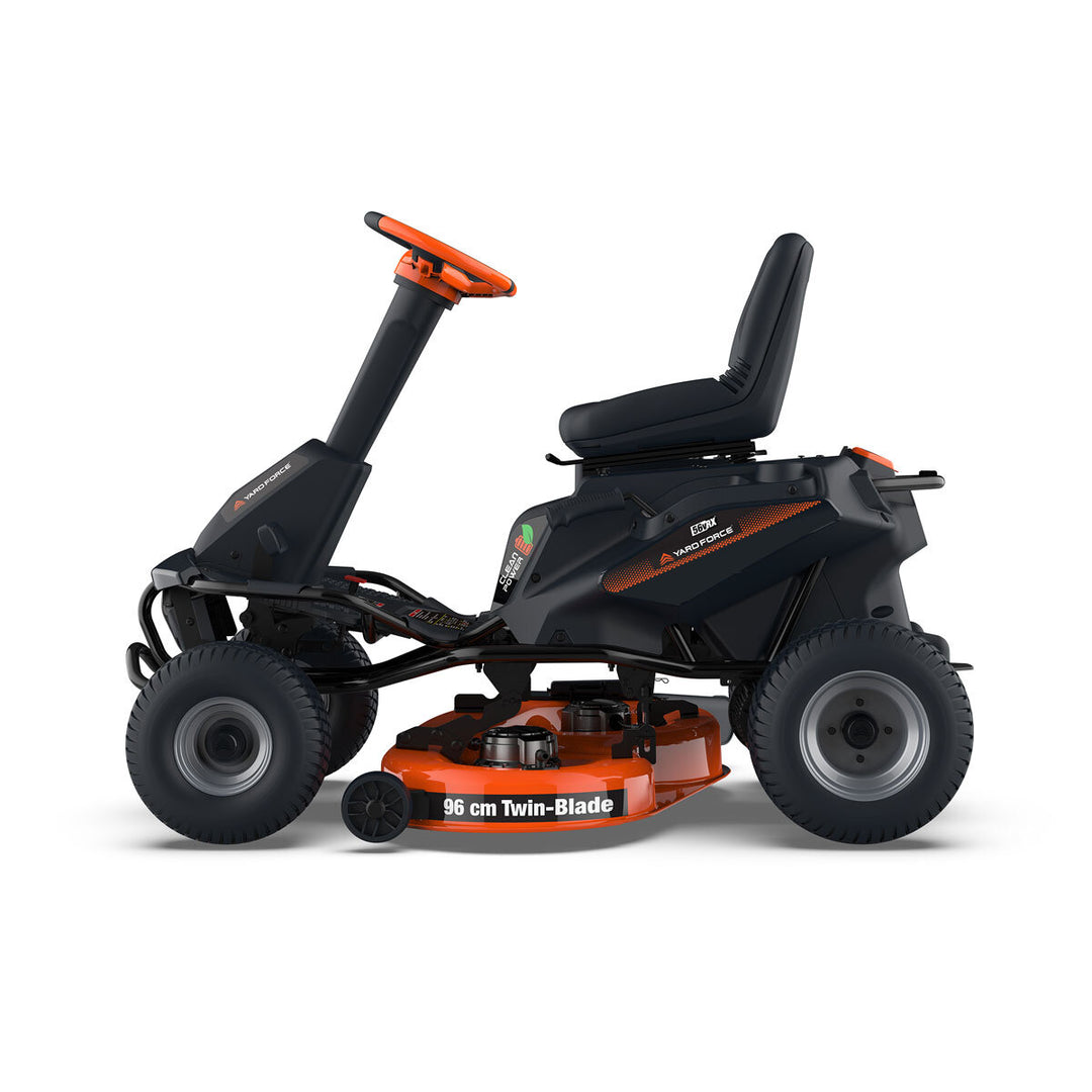 YardForce ProRider E559 56V Ride-On Lawn Mower