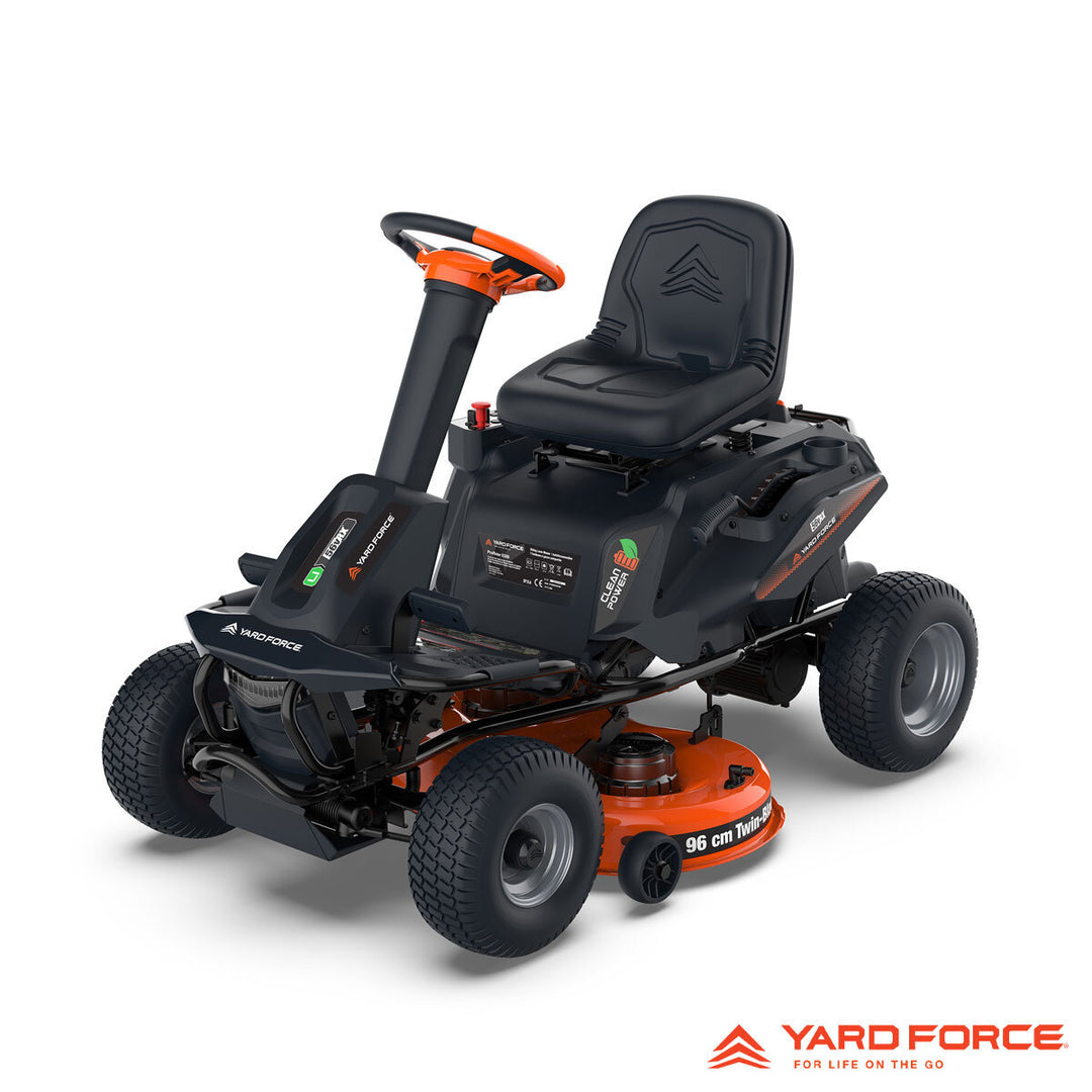 YardForce ProRider E559 56V Ride-On Lawn Mower