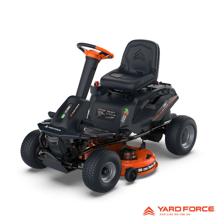 YardForce ProRider E559 56V Ride-On Lawn Mower