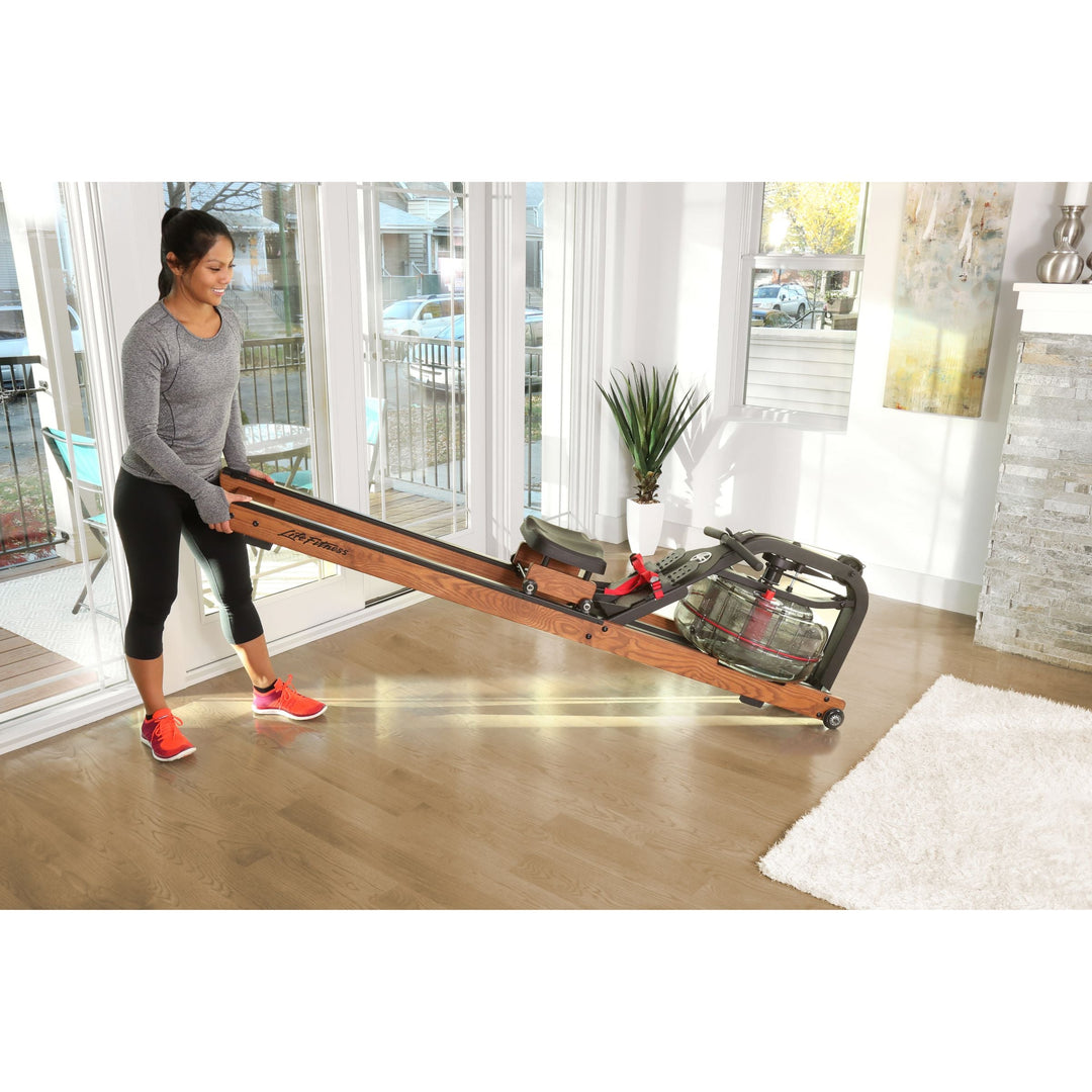 Life Fitness Row HX™ Trainer Rowing Machine, Grey