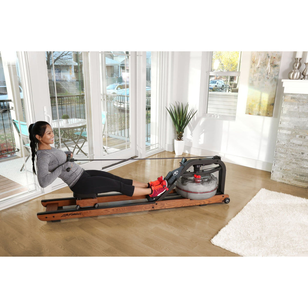 Life Fitness Row HX™ Trainer Rowing Machine, Grey