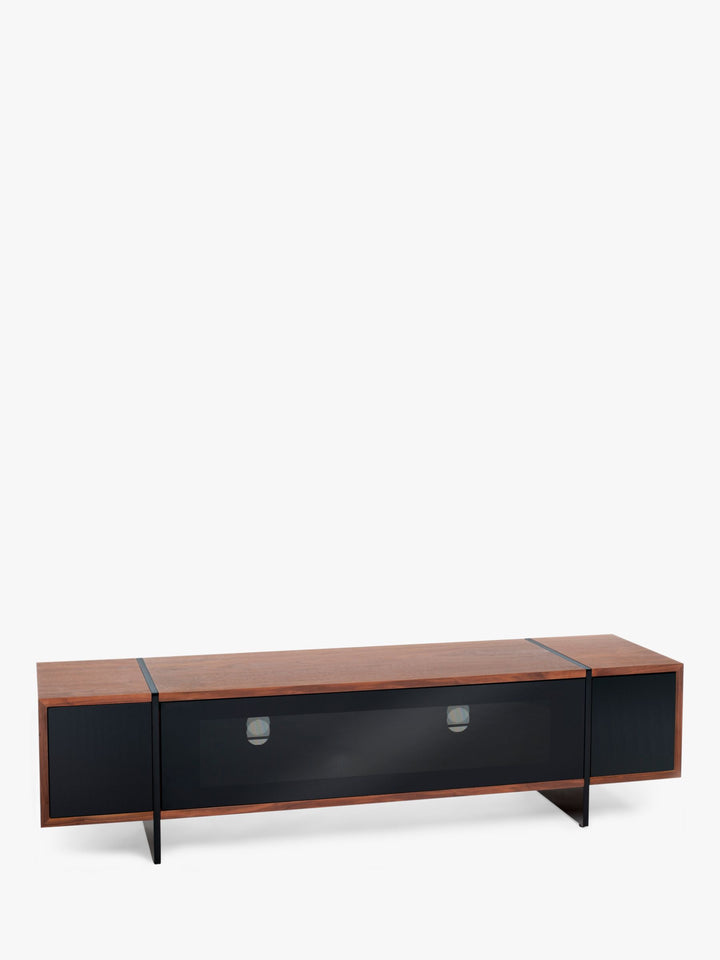 AVF Edge ED160 TV Stand for TVs up to 84", Walnut/Black