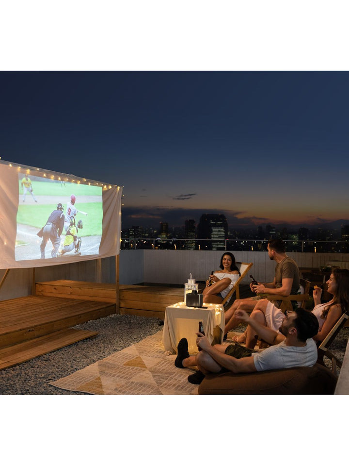 Nebula Mars II Pro HD Ready Smart Portable Projector, 500 Lumens