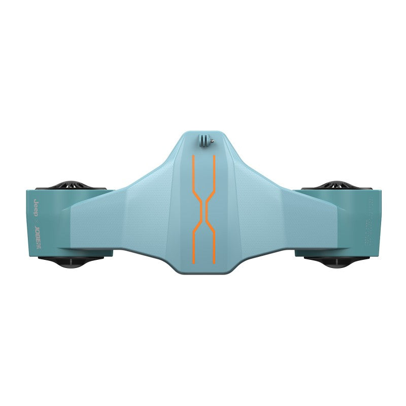 Jeep Seascooter Package – Underwater Sea Scooter with Dual Battery, GoPro Mount, Snorkel Set & Waterproof Bag – 30m Depth, 3-Speed, 5 km/h – Adventure-Ready