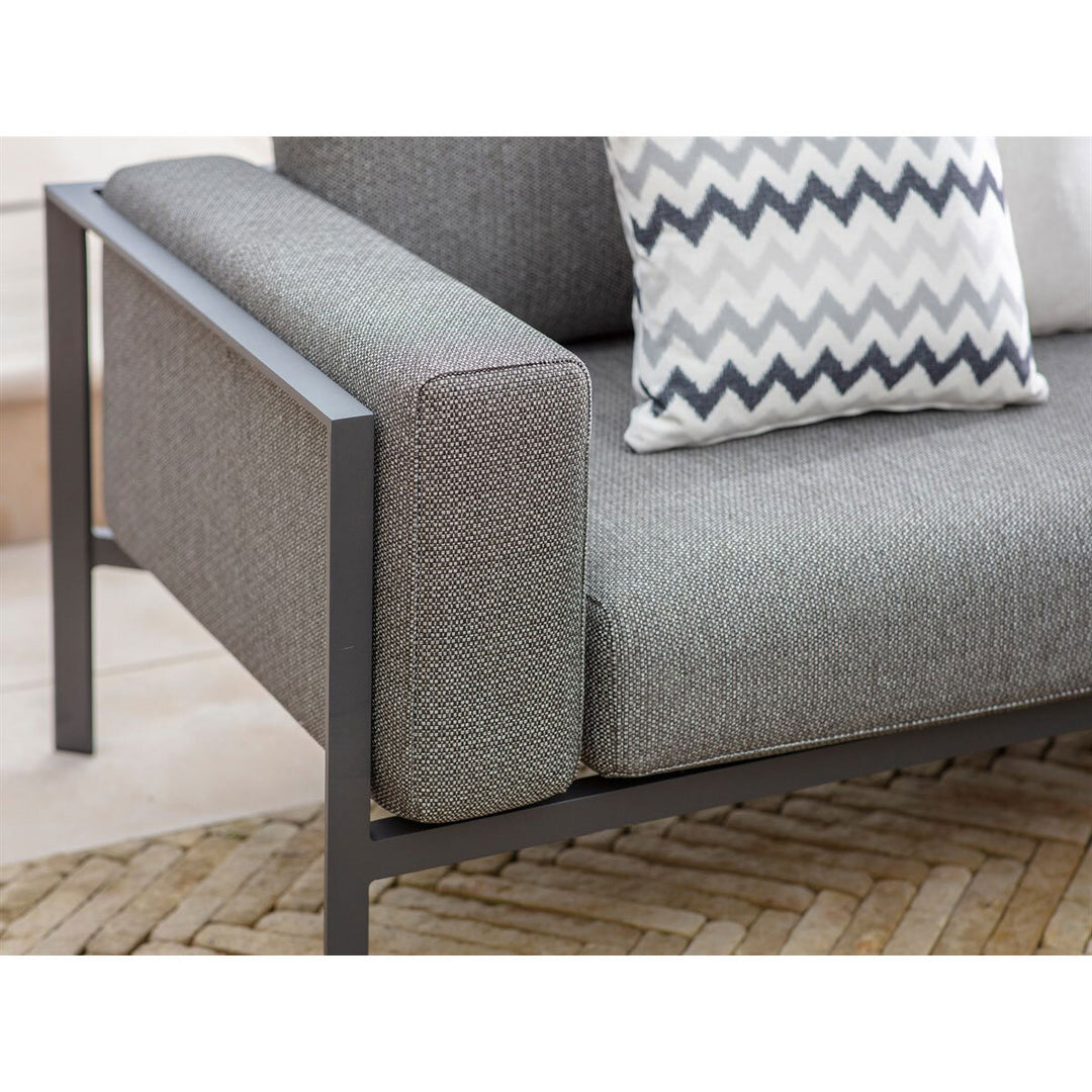 Bramblecrest Brisbane Modular Corner Sofa Patio Set with Duo Nested Coffee Table