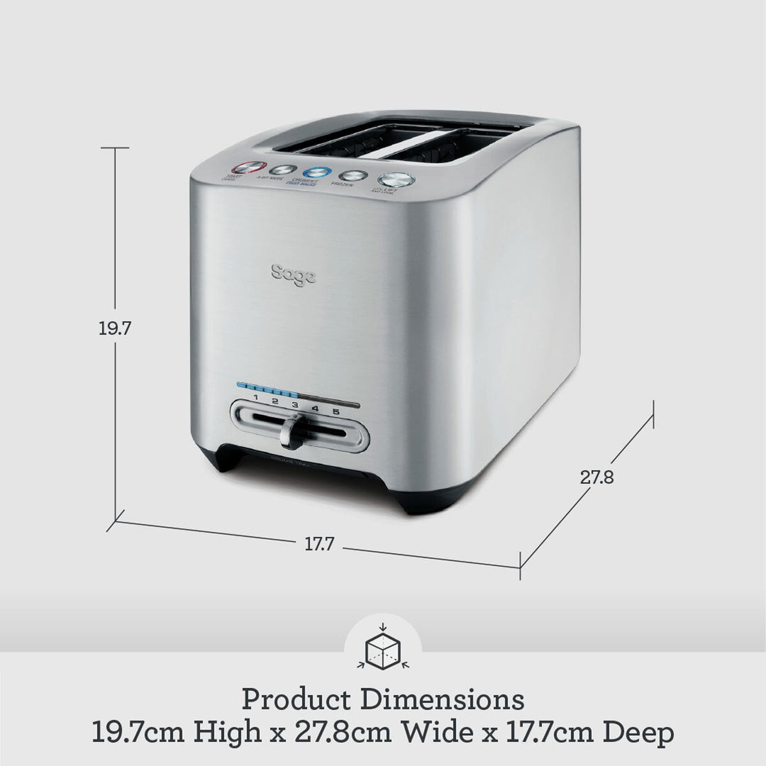 Sage The Smart Toaster, 2 Slice BTA825UK