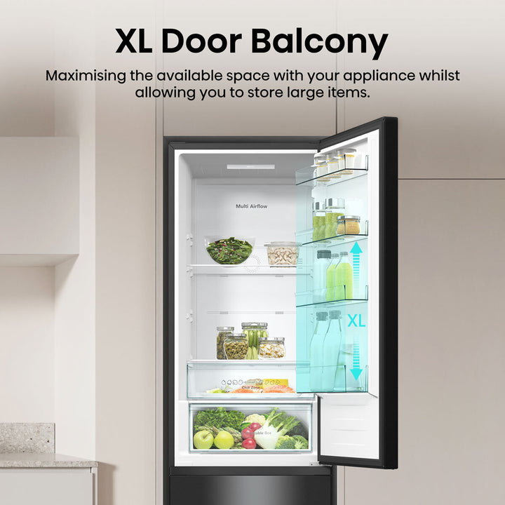 Hisense RM469N4AFDUK Fridge Freezer, D Rated in Black