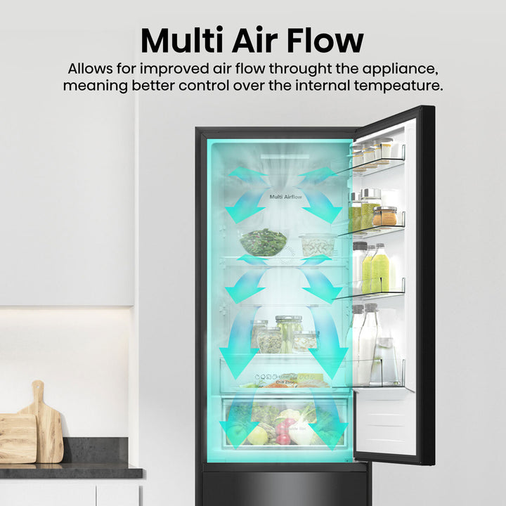 Hisense RM469N4AFDUK Fridge Freezer, D Rated in Black