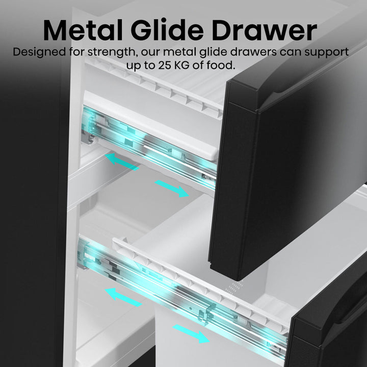 Hisense RM469N4AFDUK Fridge Freezer, D Rated in Black