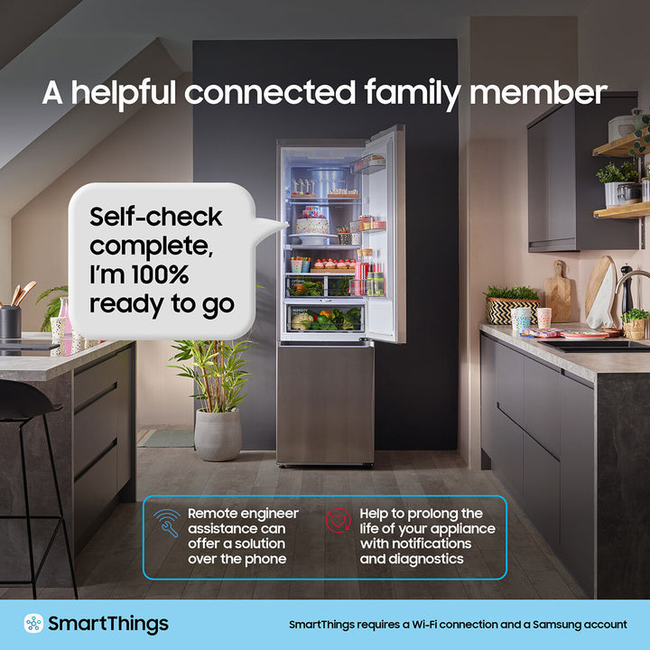 Samsung Series 5 RB38C602CS9EU, Fridge Freezer, C Rated in Silver