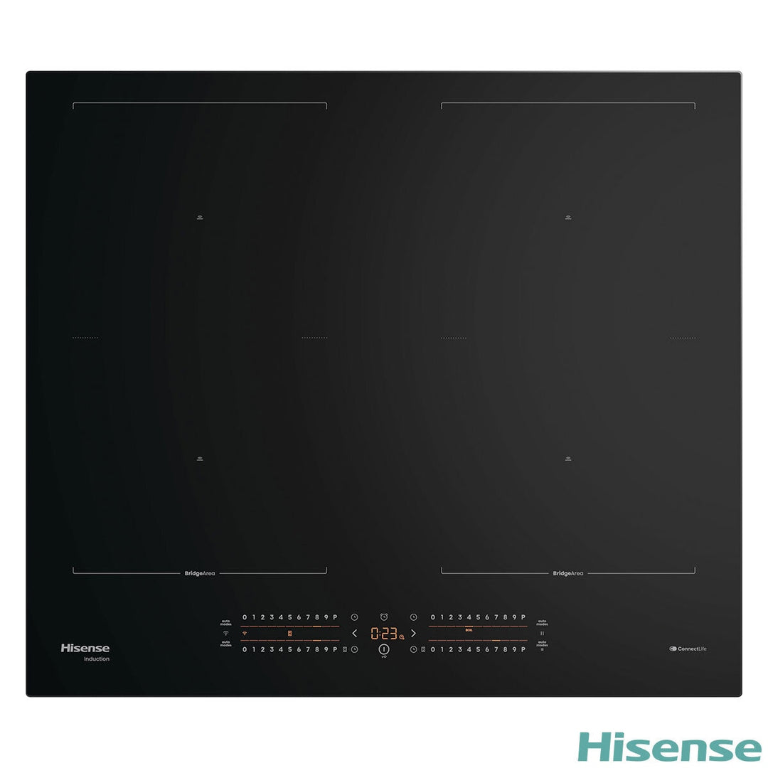 Hisense Hi6 HI6442BSCWF 60cm Induction Hob with Area Flex, in Black