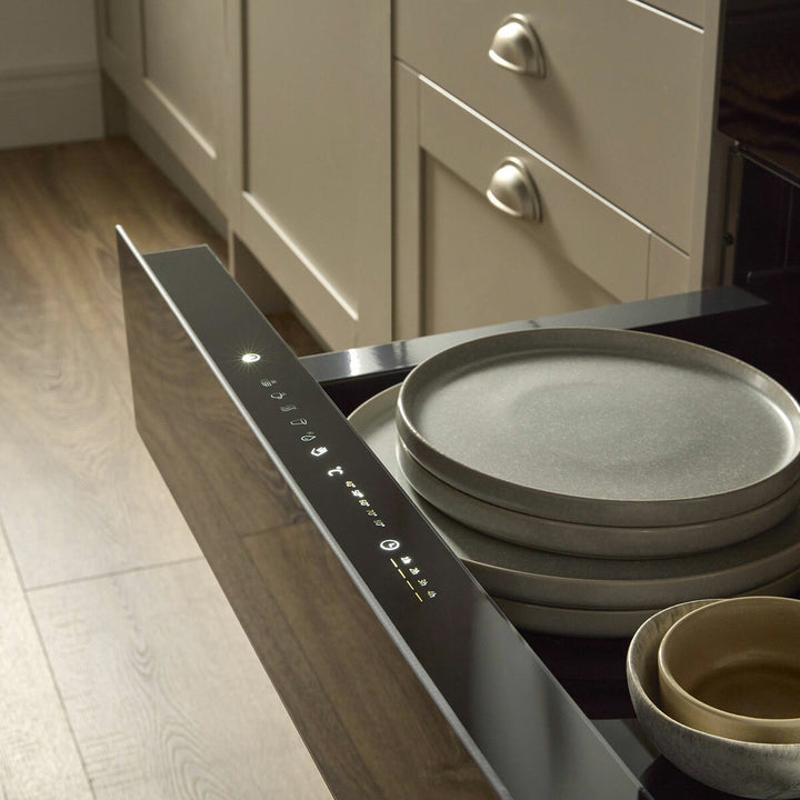 Hisense WDH14BG Built-In Warming Drawer with Touch Control, in Jet Black