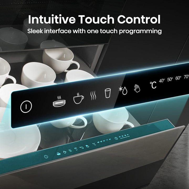 Hisense WDH14BG Built-In Warming Drawer with Touch Control, in Jet Black