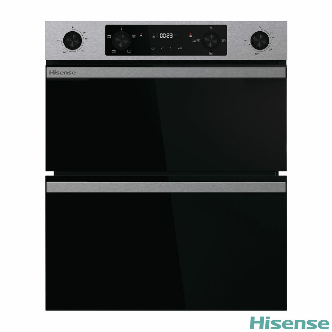 Hisense Hi6 BUD714221CX Electric Built-Under Double Oven, A Rated in Stainless Steel