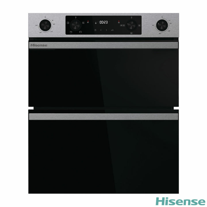 Hisense Hi6 BUD714221CX Electric Built-Under Double Oven, A Rated in Stainless Steel