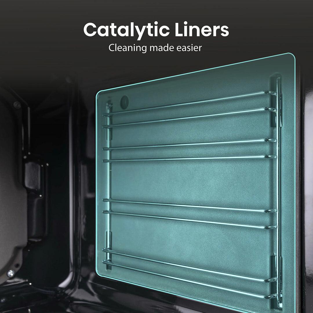 Hisense Hi6 BUD714221CX Electric Built-Under Double Oven, A Rated in Stainless Steel