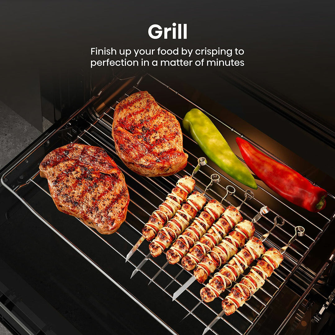 Hisense Hi6 BUD714221CX Electric Built-Under Double Oven, A Rated in Stainless Steel