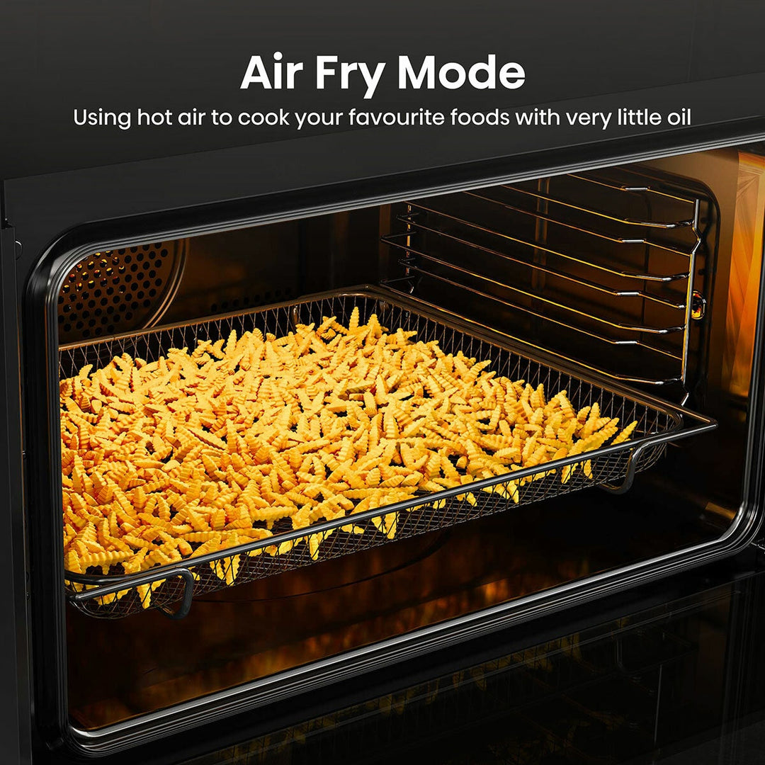 Hisense Hi6 BUD714221CX Electric Built-Under Double Oven, A Rated in Stainless Steel